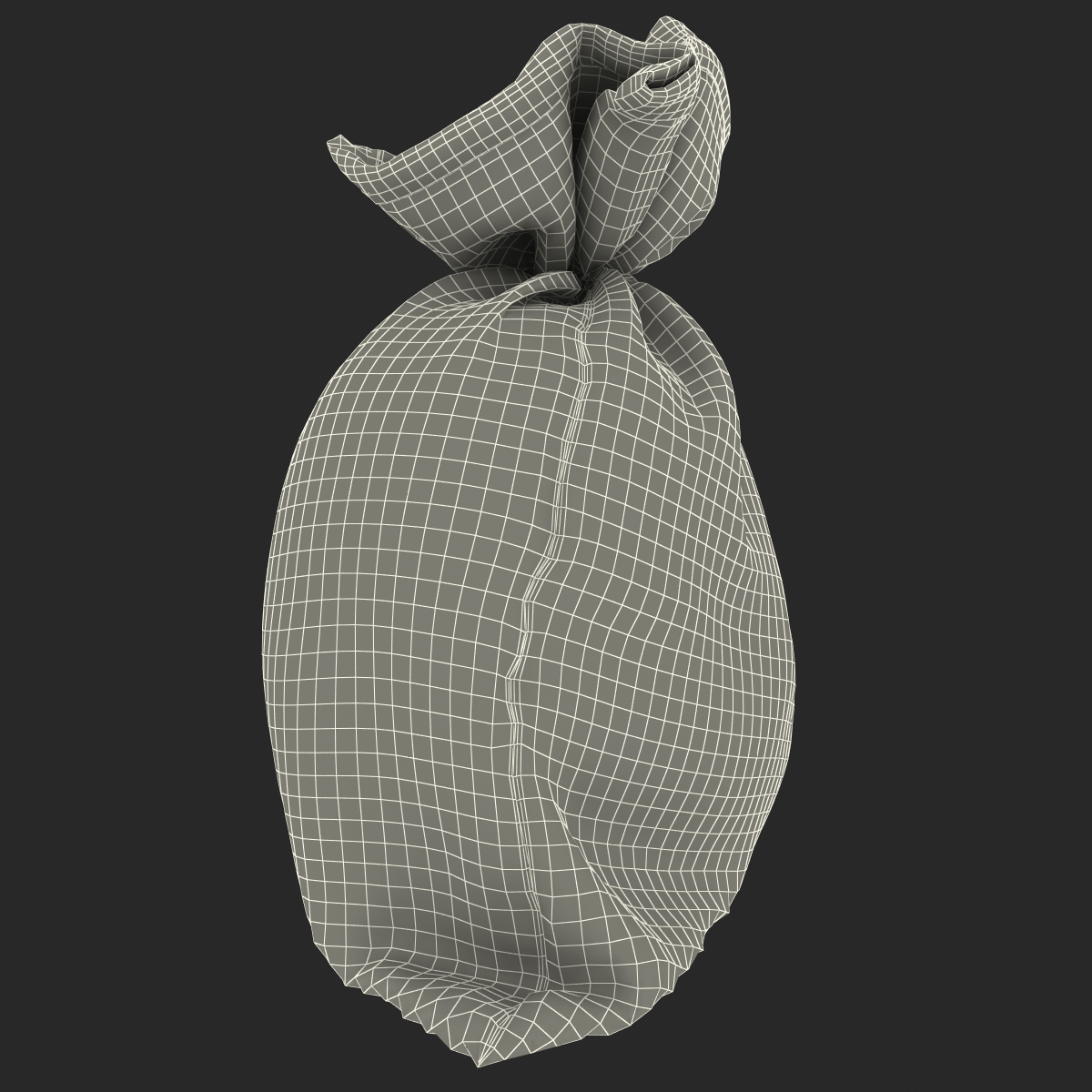 3D model Money Bag 2 Yen