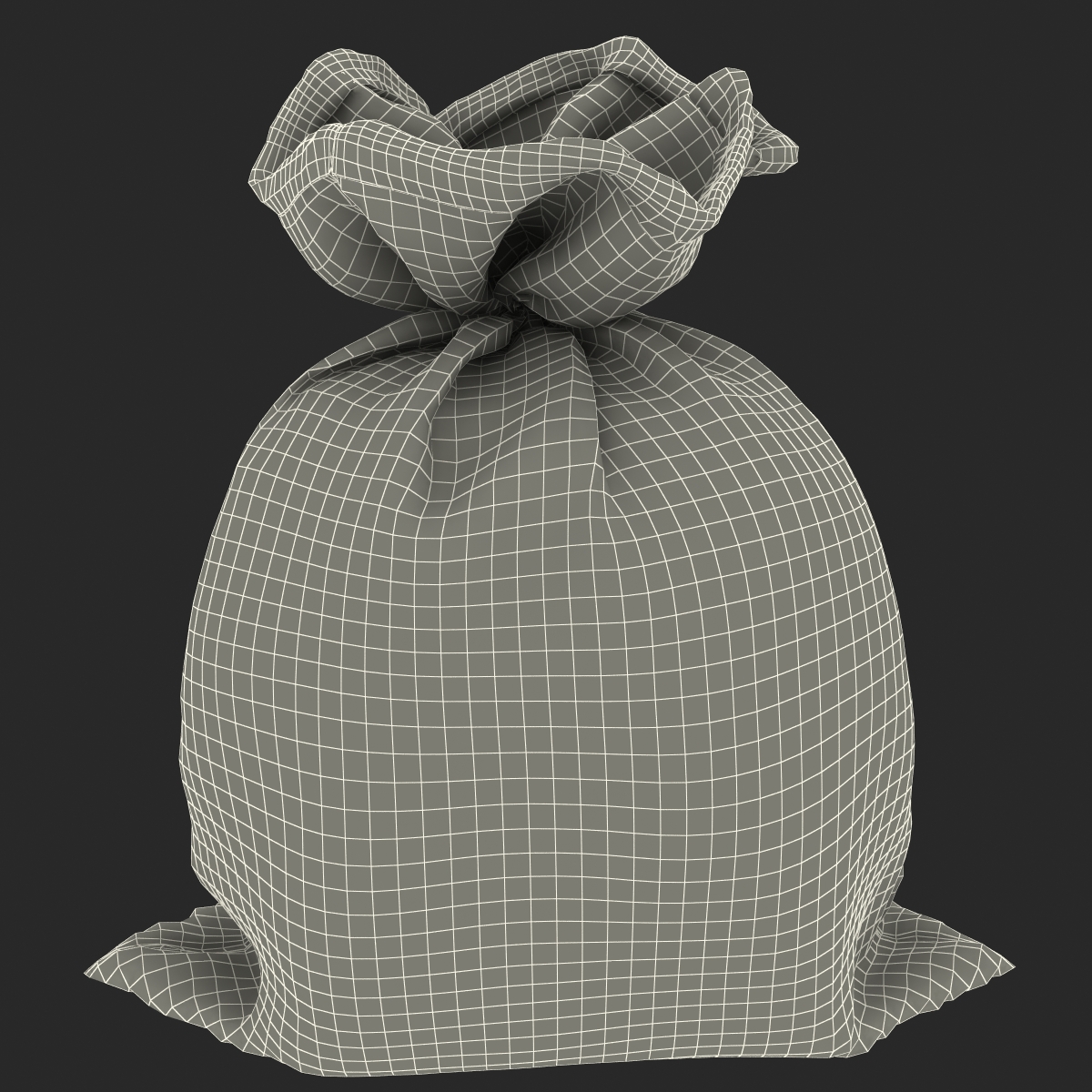 3D model Money Bag 2 Yen