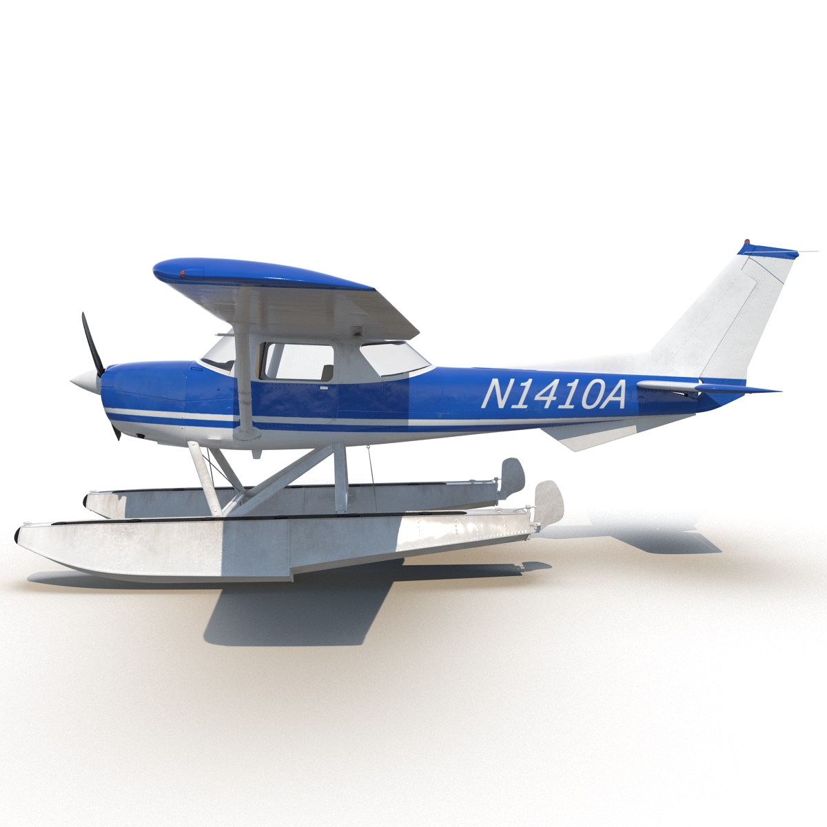 Cessna 150 Seaplane 3D model