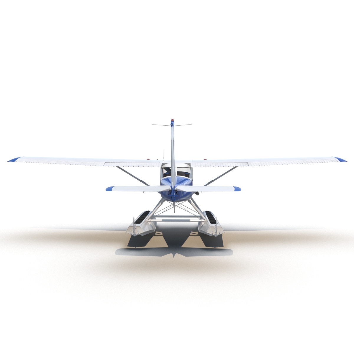 Cessna 150 Seaplane 3D model