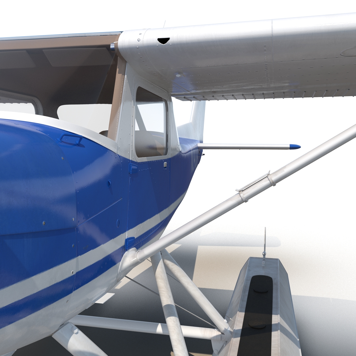 Cessna 150 Seaplane 3D model