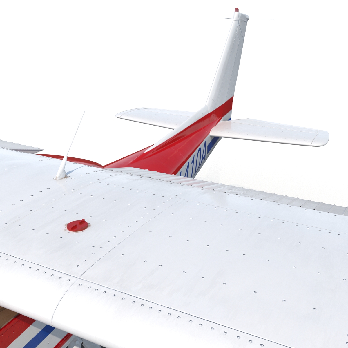 3D Cessna 150 Seaplane 2