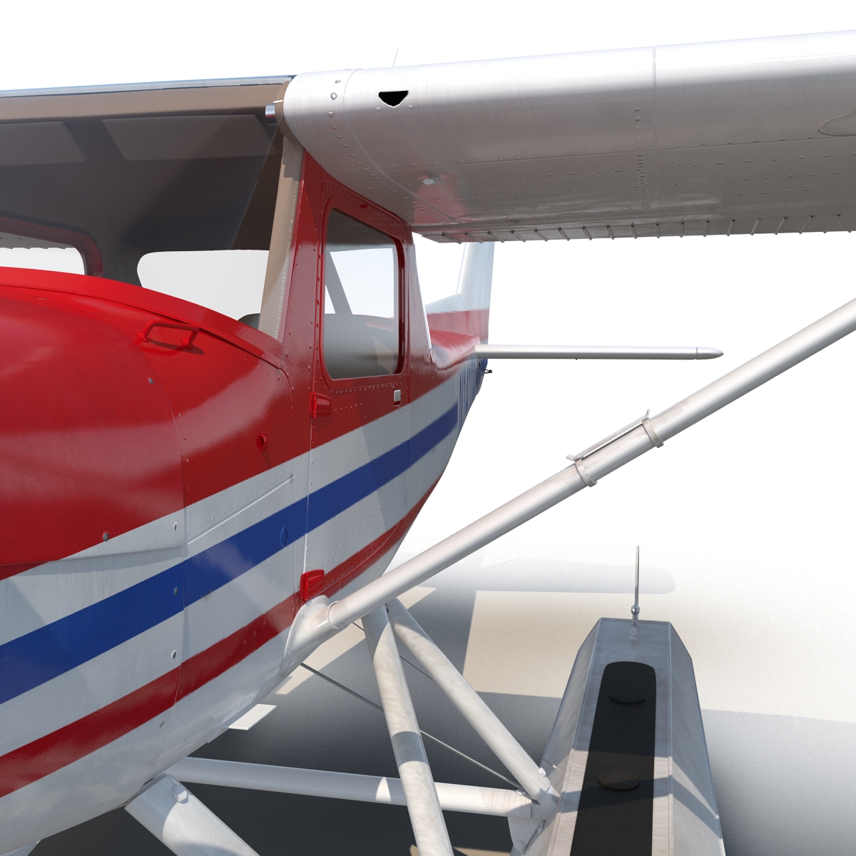 3D Cessna 150 Seaplane 2