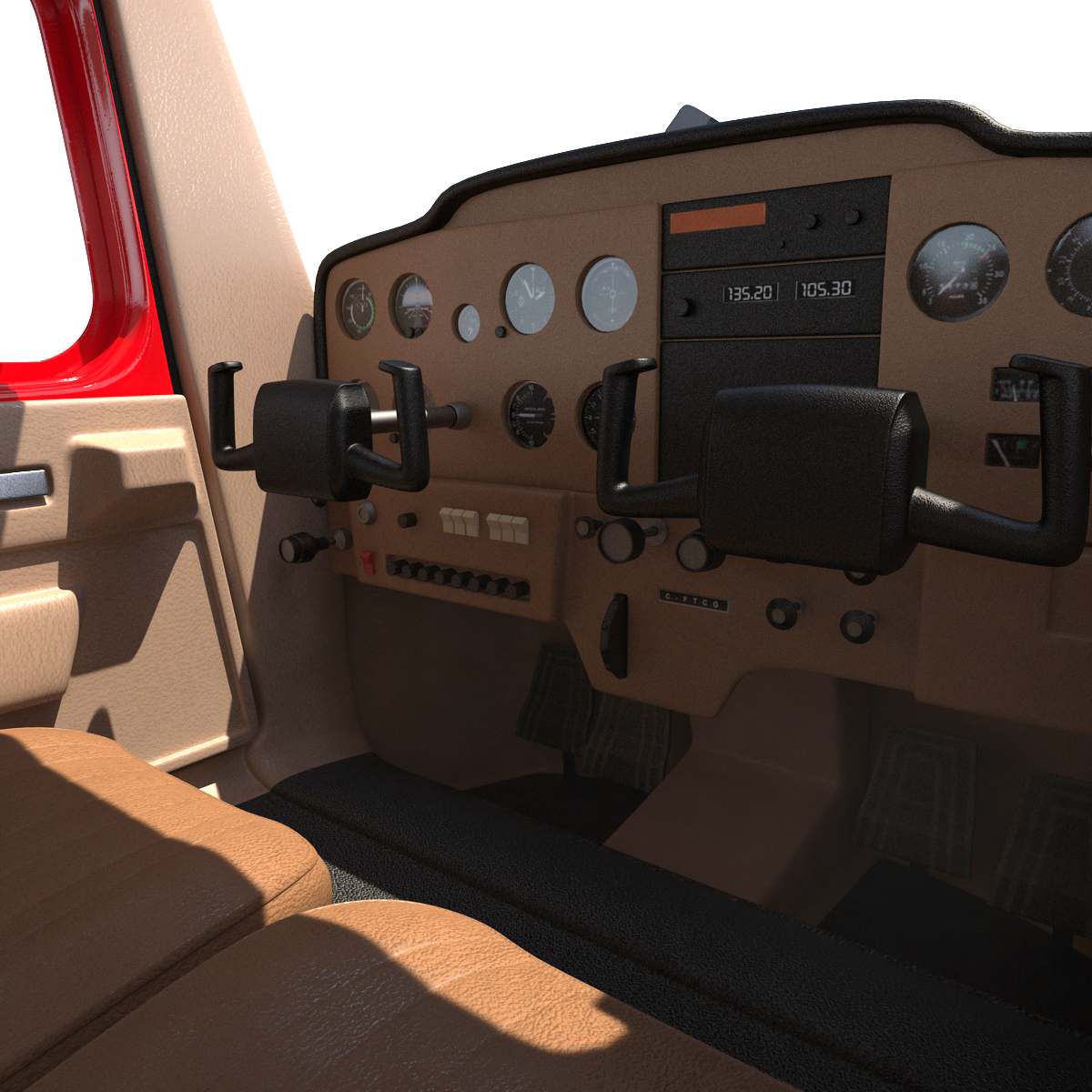 3D Cessna 150 Seaplane 2