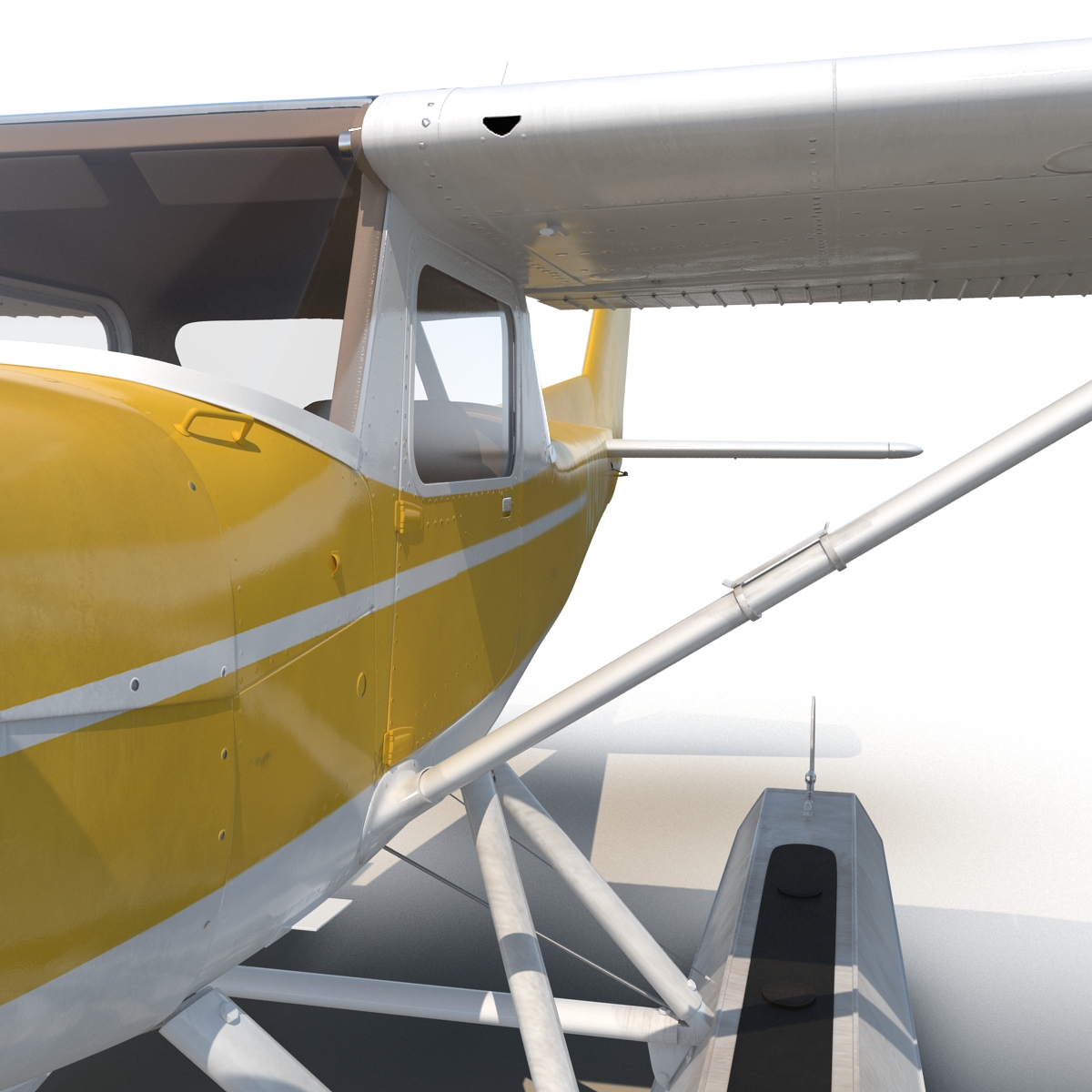 3D Cessna 150 Seaplane 3