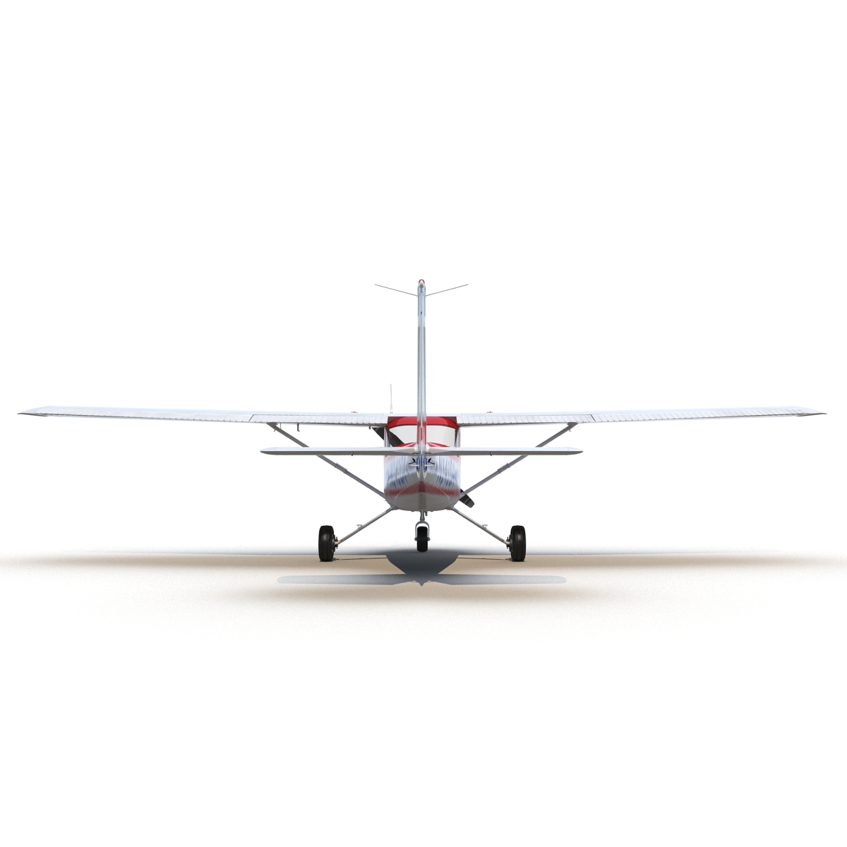 Cessna 150 Rigged 2 3D model