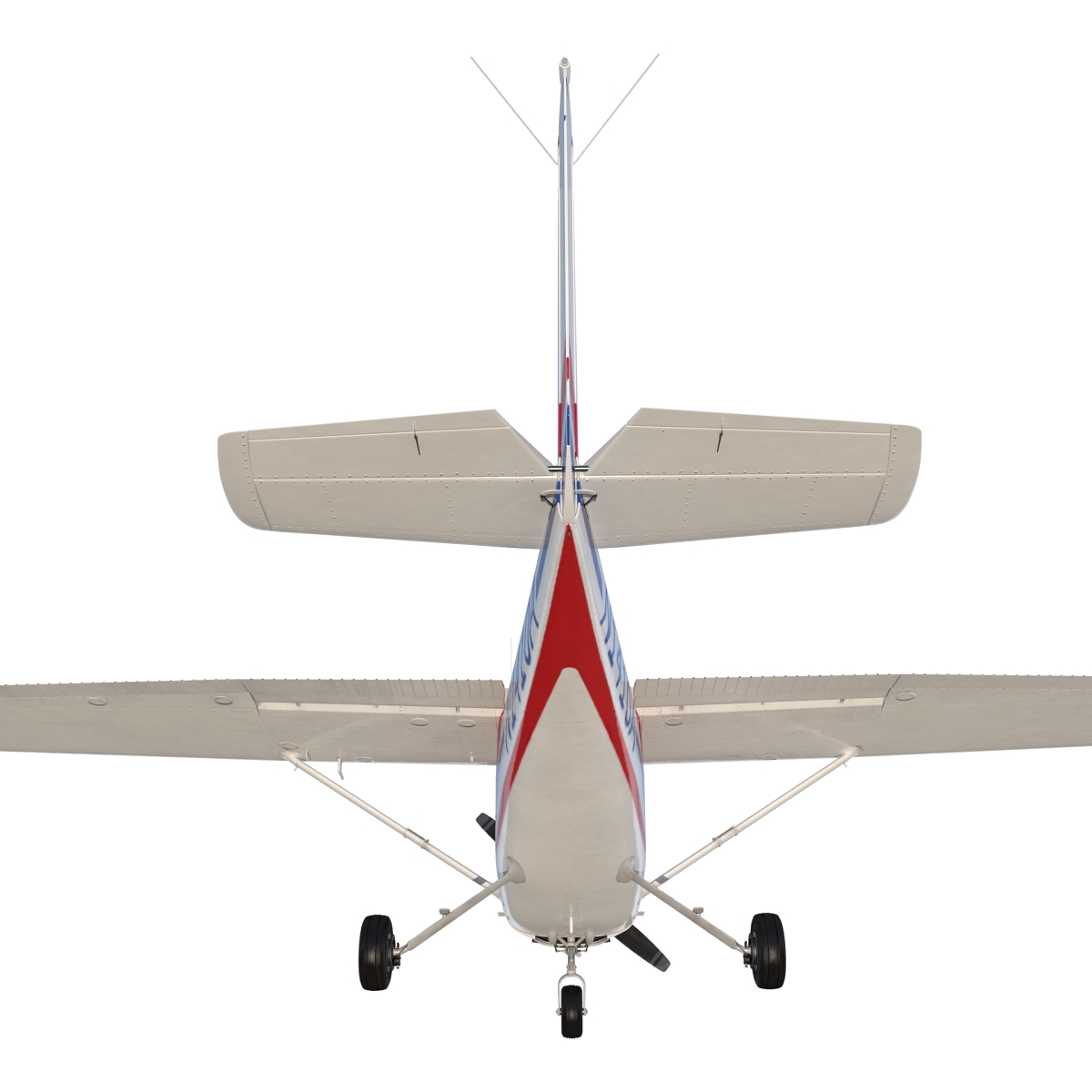 Cessna 150 Rigged 2 3D model