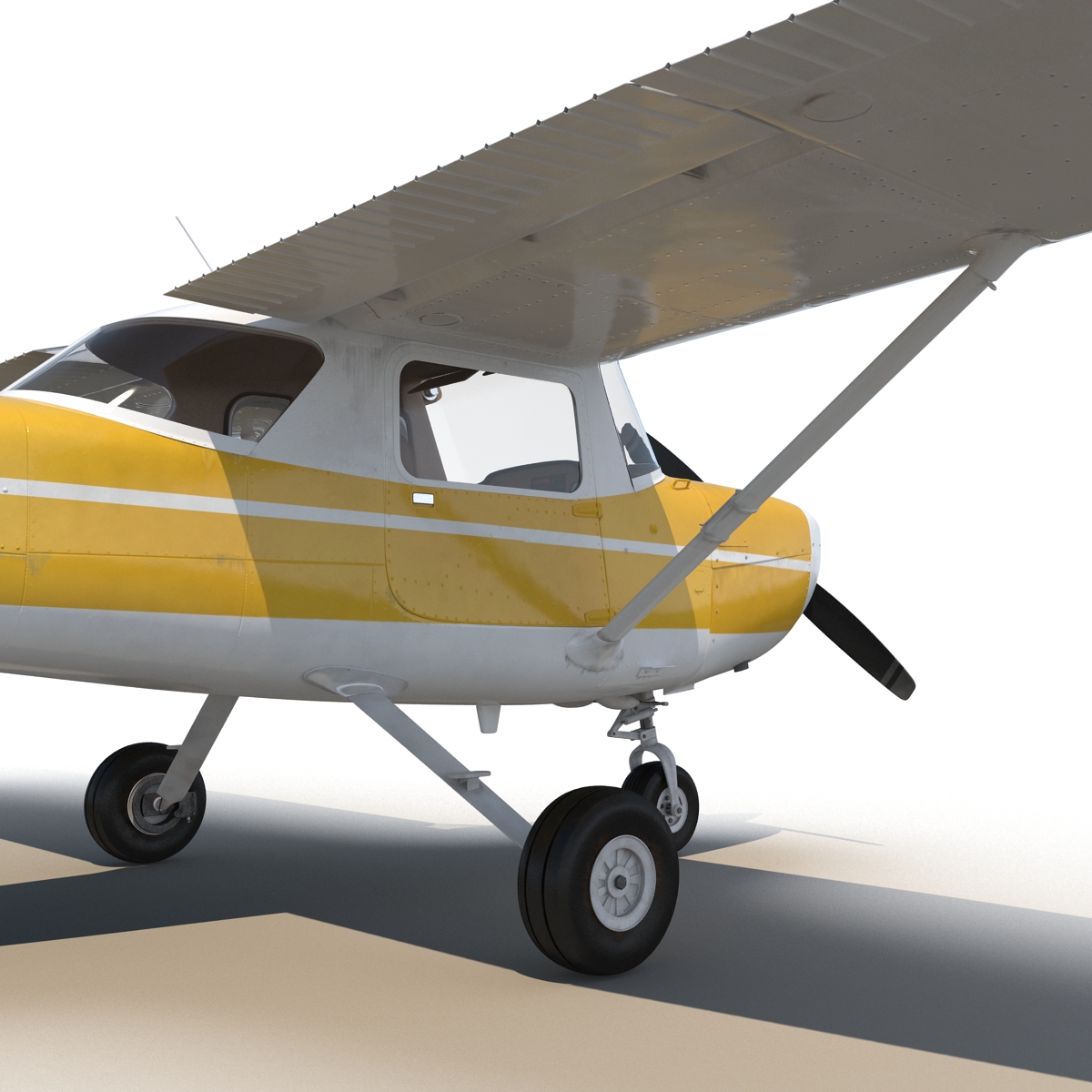 Cessna 150 Rigged 3 3D model