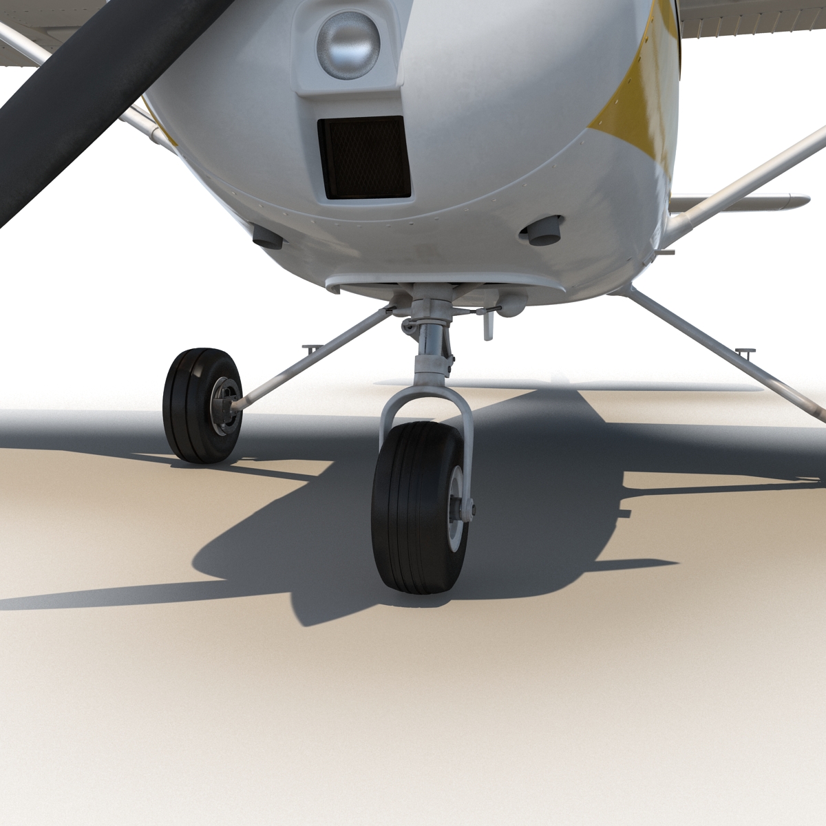 Cessna 150 Rigged 3 3D model