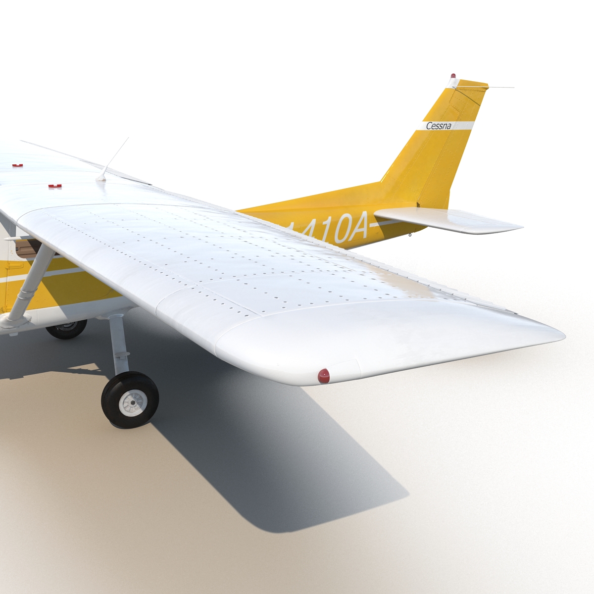 Cessna 150 Rigged 3 3D model