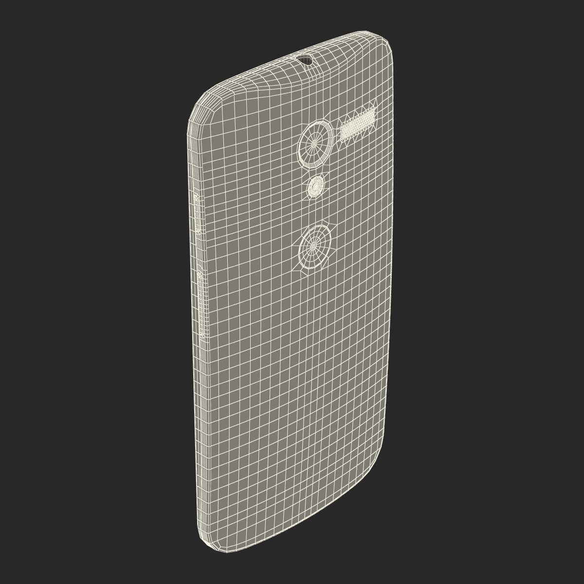 3D Motorola Moto X White