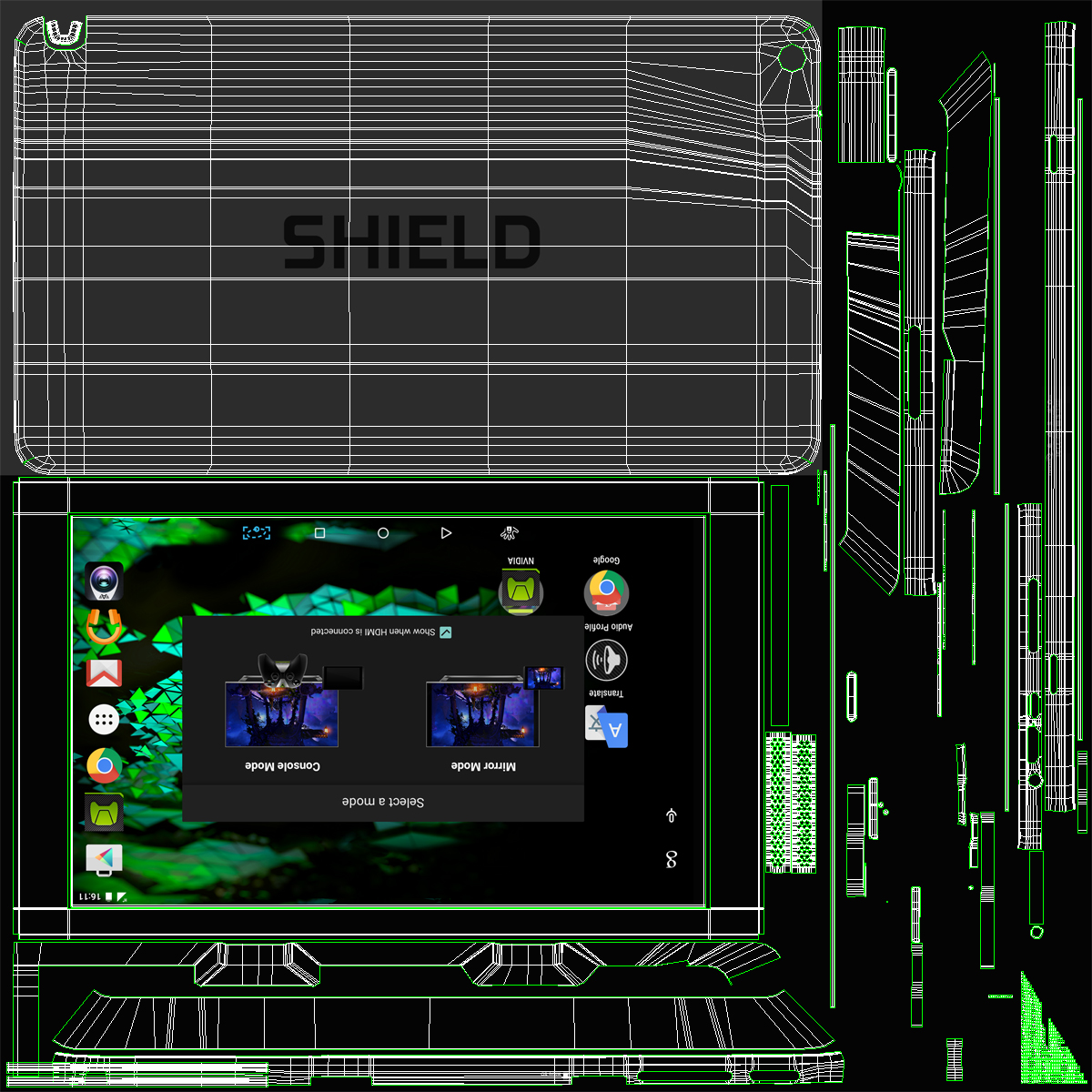 3D model Nvidia Shield Tablet