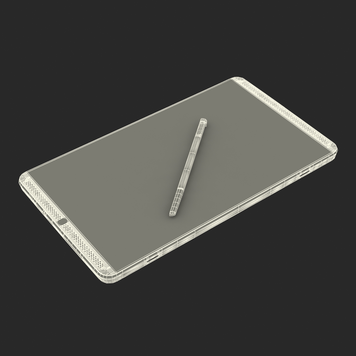 3D model Nvidia Shield Tablet