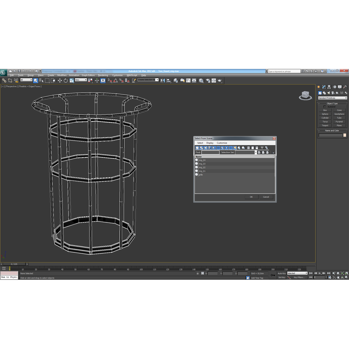 3D model Tree Guard