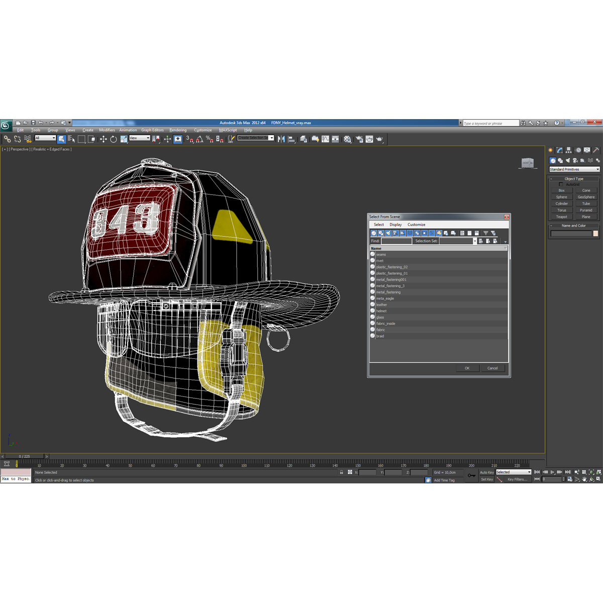 3D FDNY Helmet