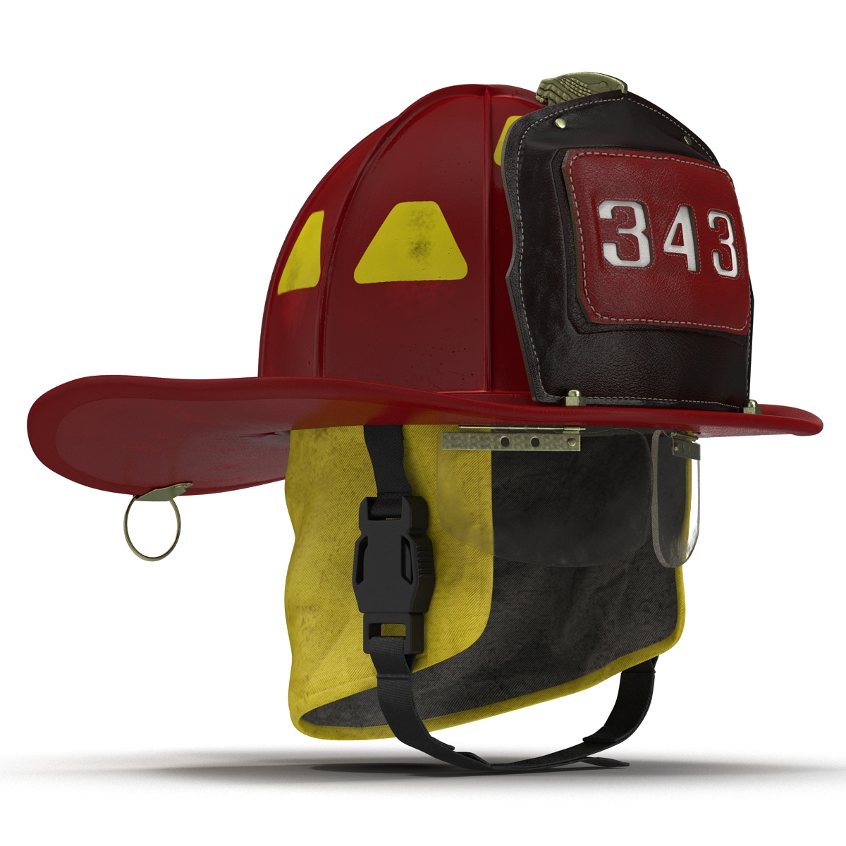 3D Fire Helmet 2 model