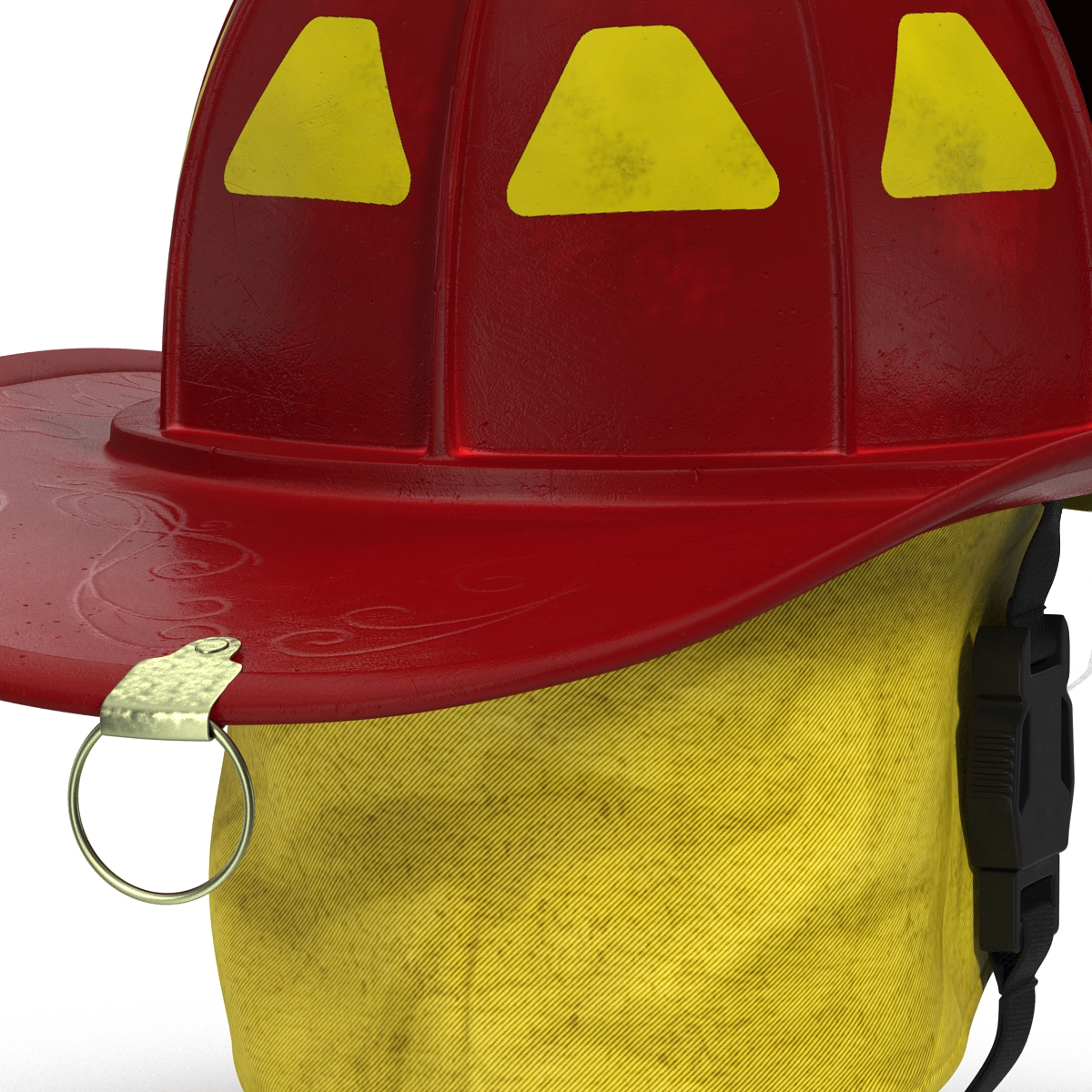 3D Fire Helmet 2 model