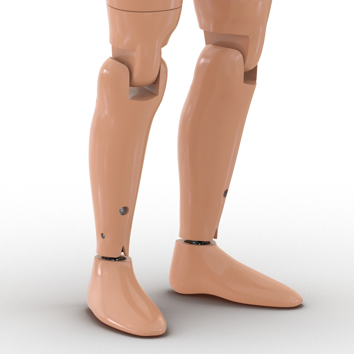 3D Male Crash Test Dummy Rigged model