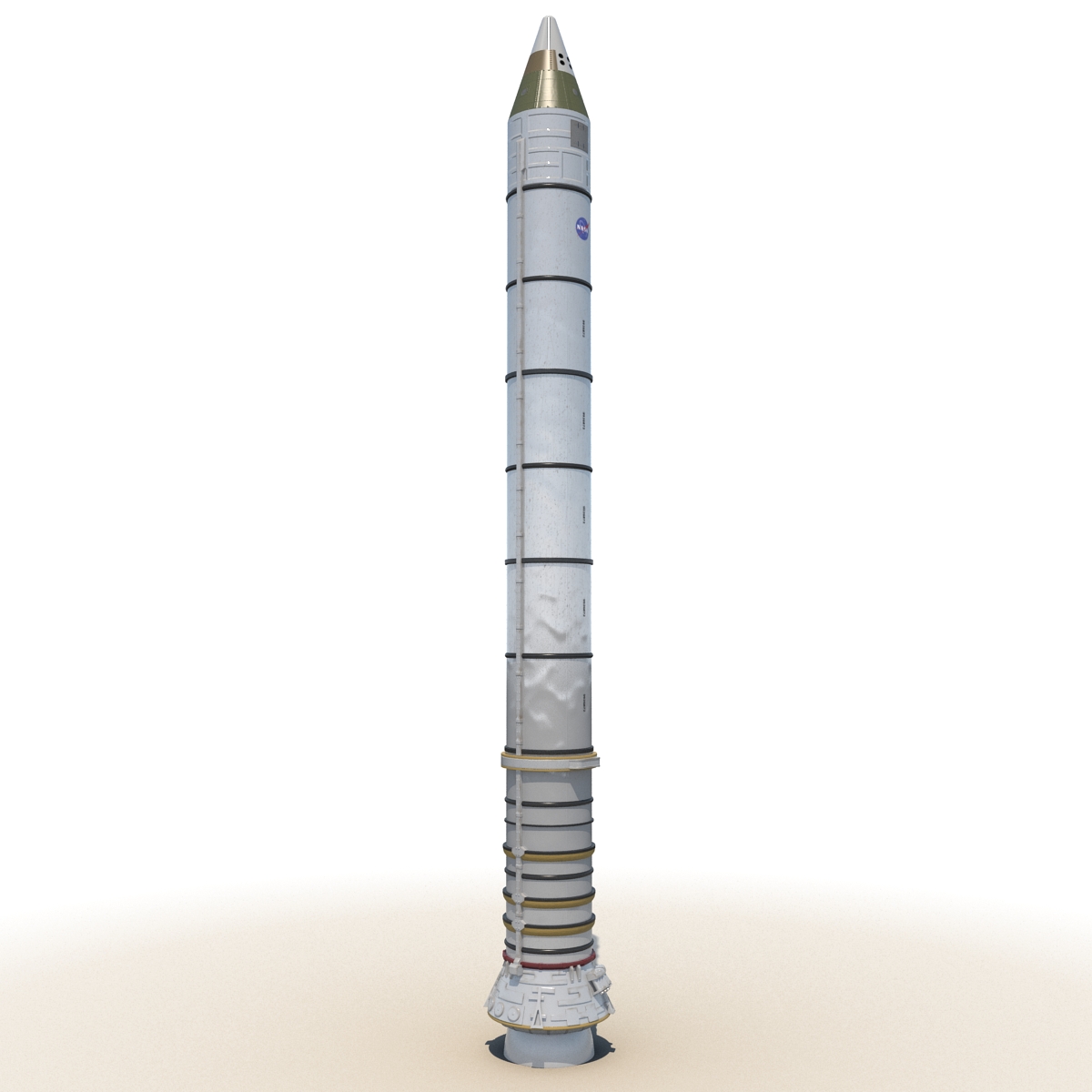 3D model Solid Rocket Booster