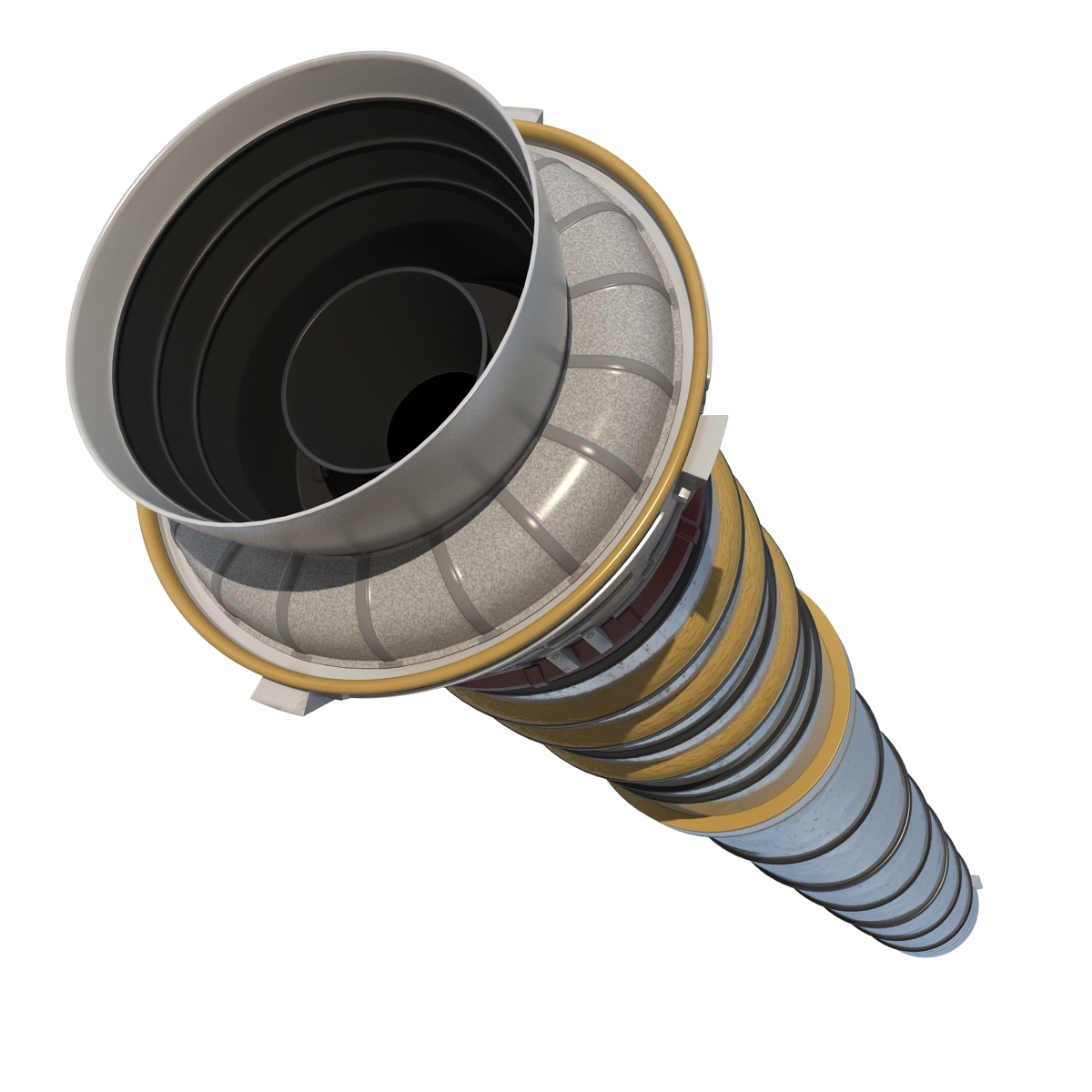 3D model Solid Rocket Booster