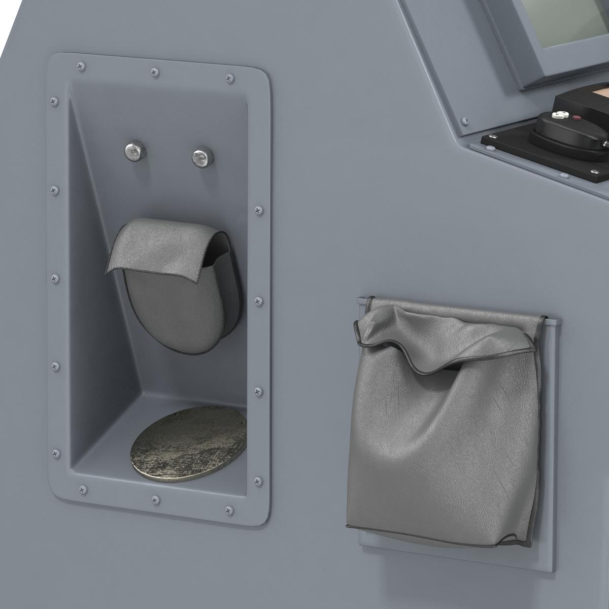 Military Boat Control Panel 3D