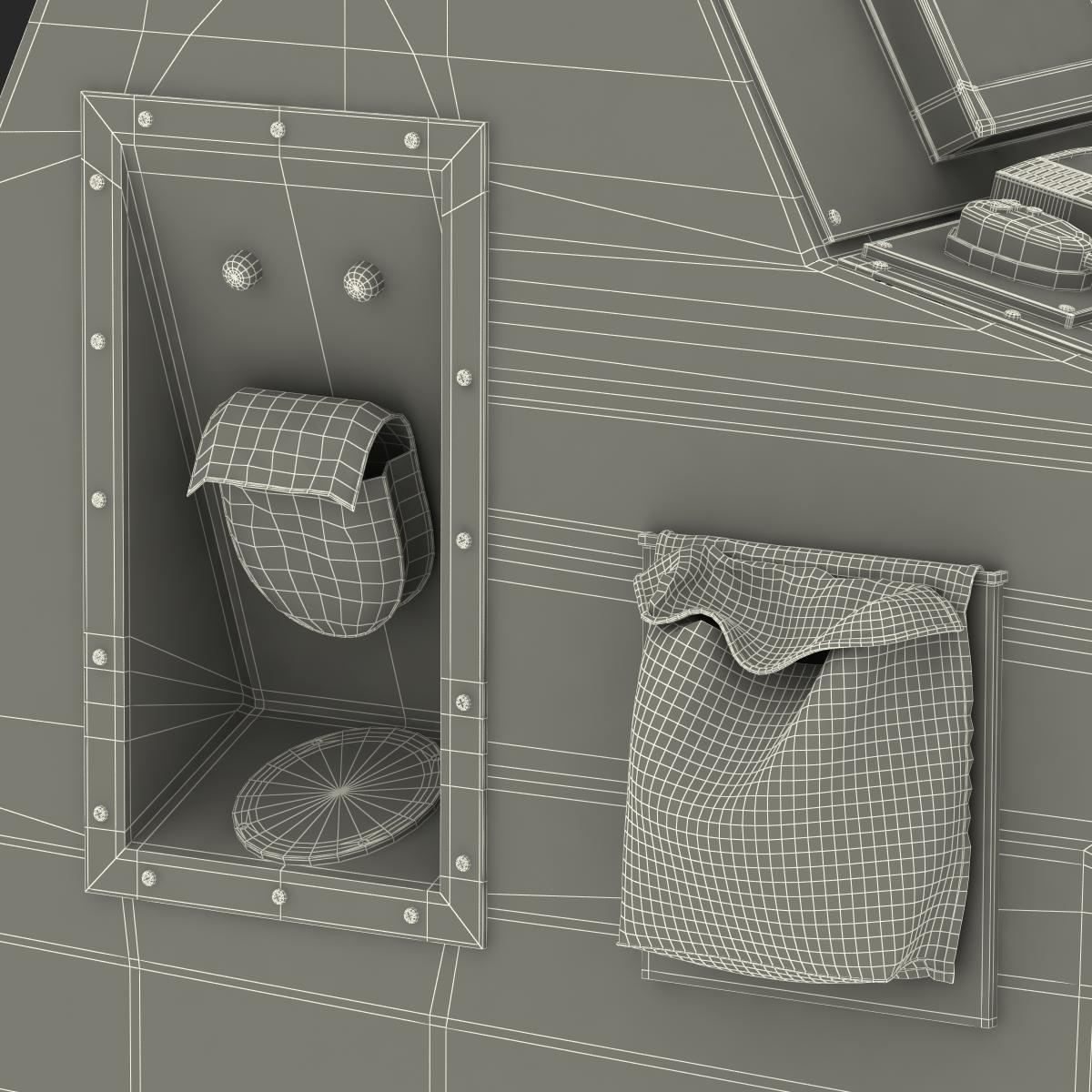 Military Boat Control Panel 3D