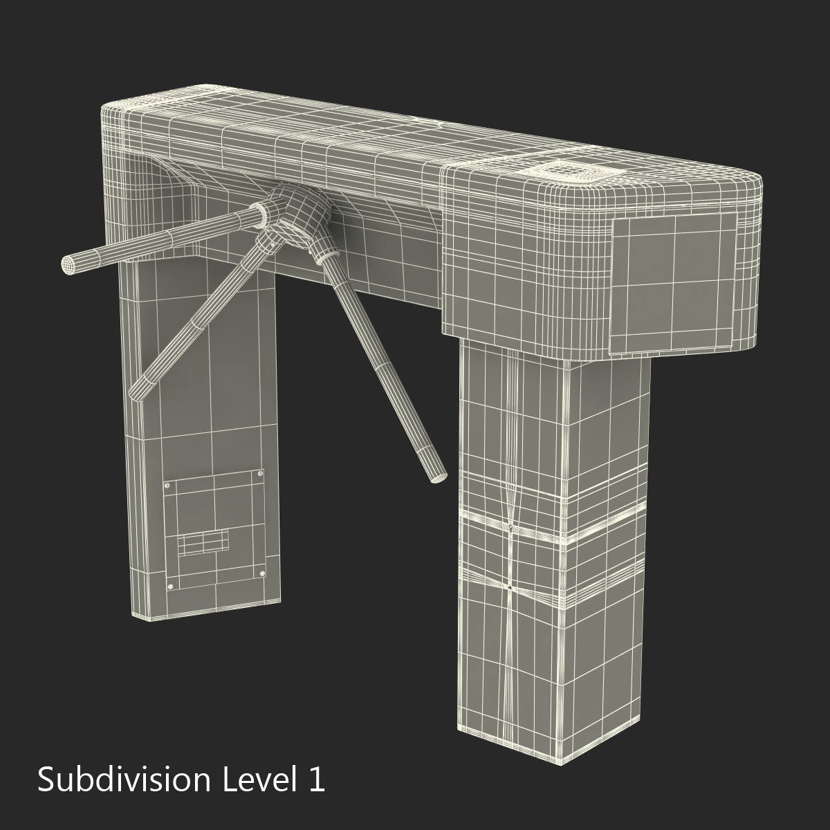 3D Tripod Turnstile