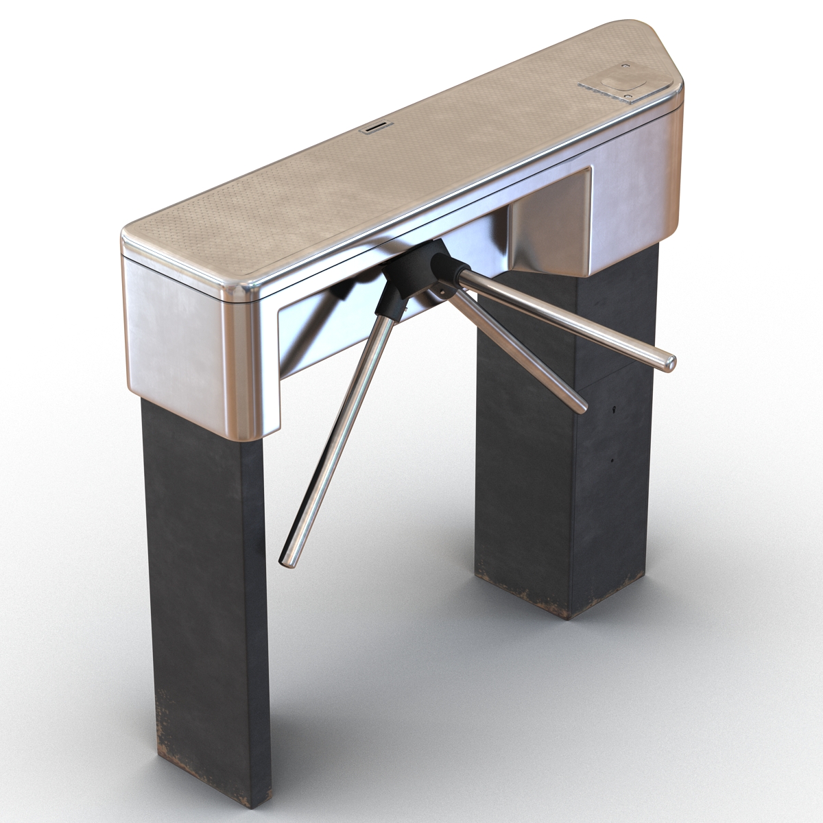 3D Tripod Turnstile 2 model