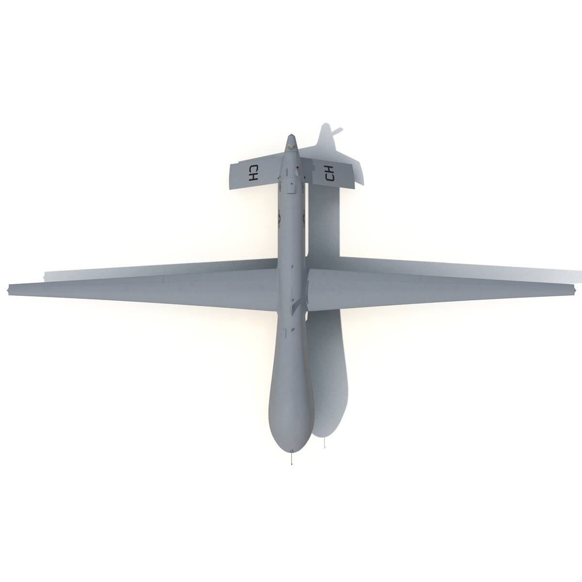 3D General Atomics MQ-1 Predator Rigged