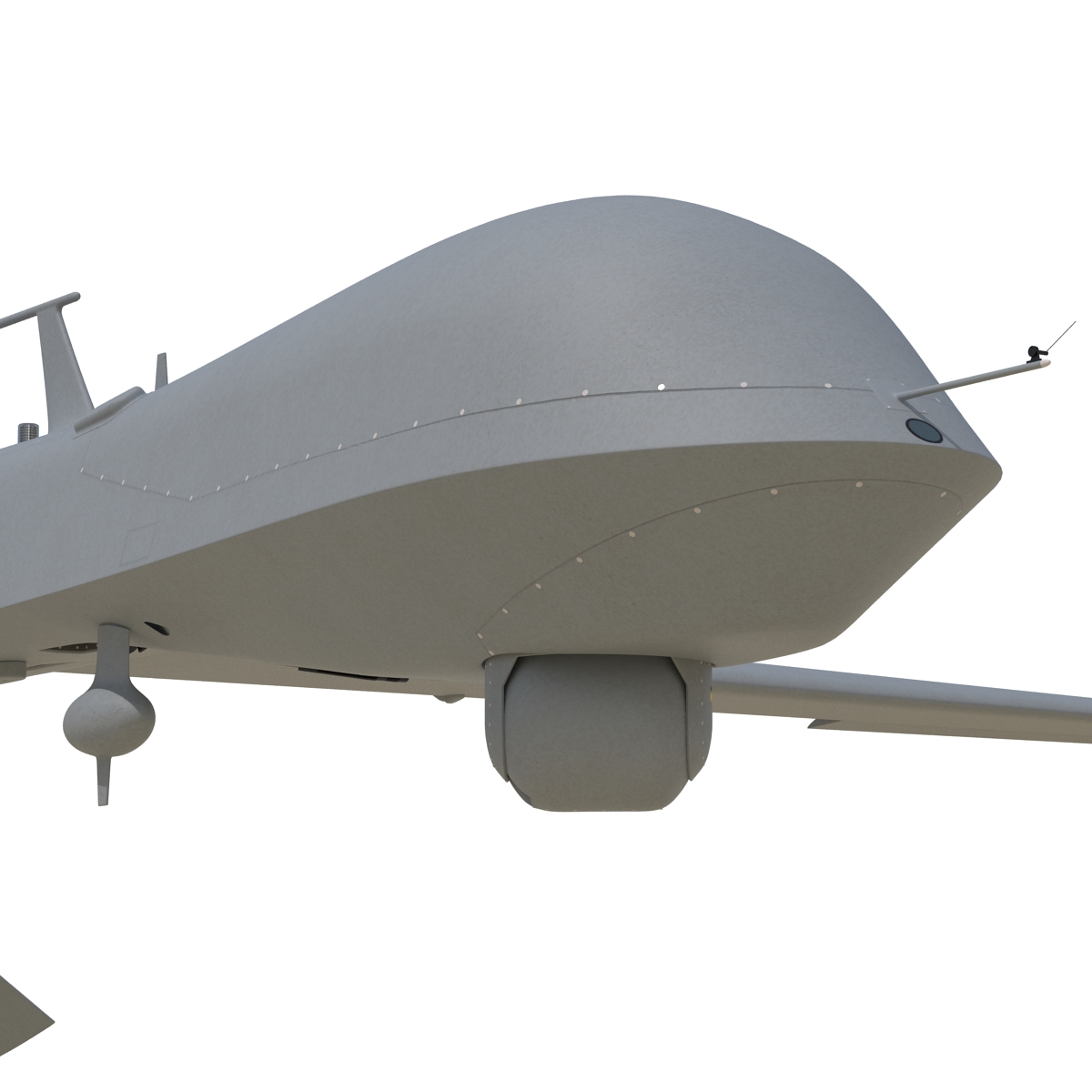 3D General Atomics MQ-1 Predator Rigged