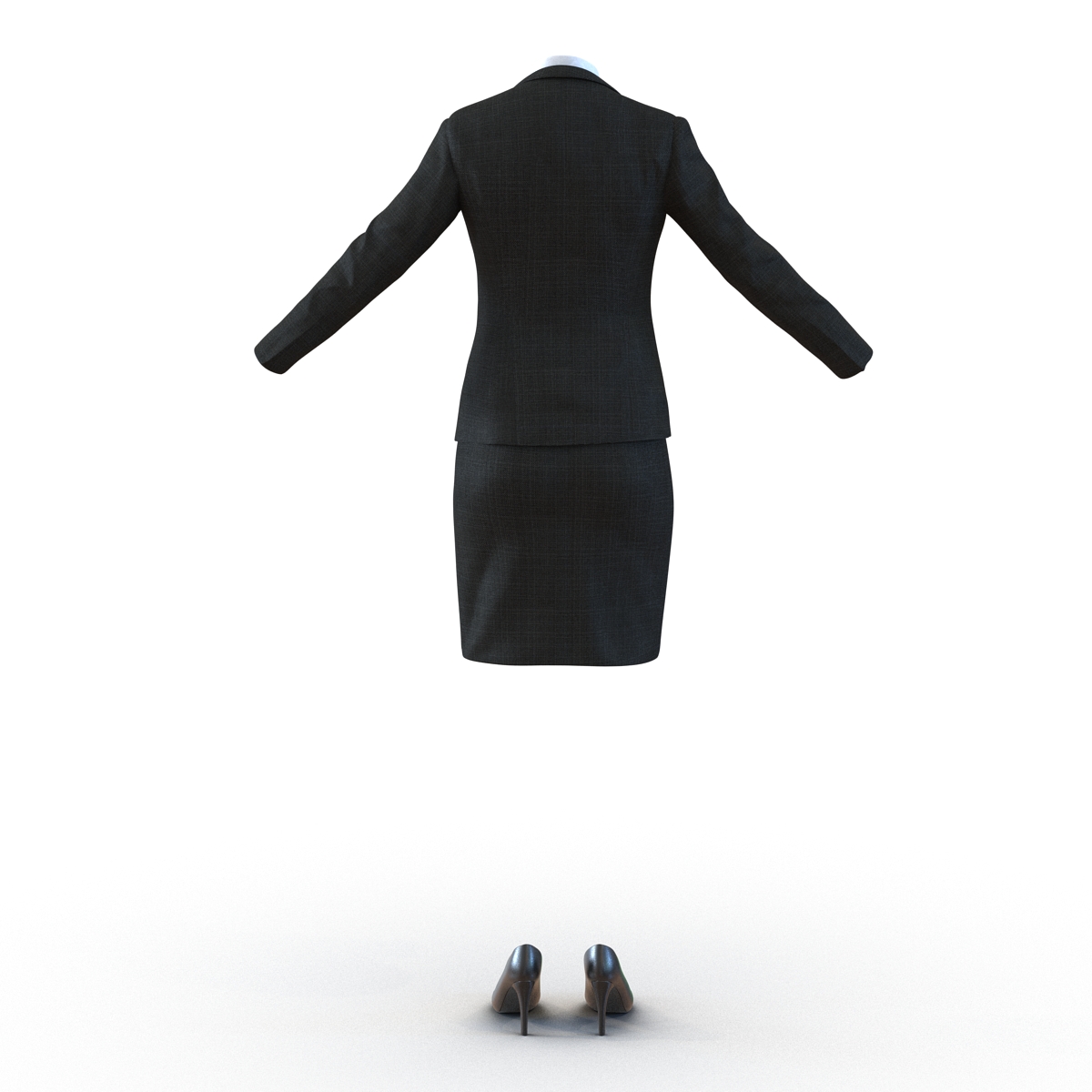 Formal Skirt Suit 3D