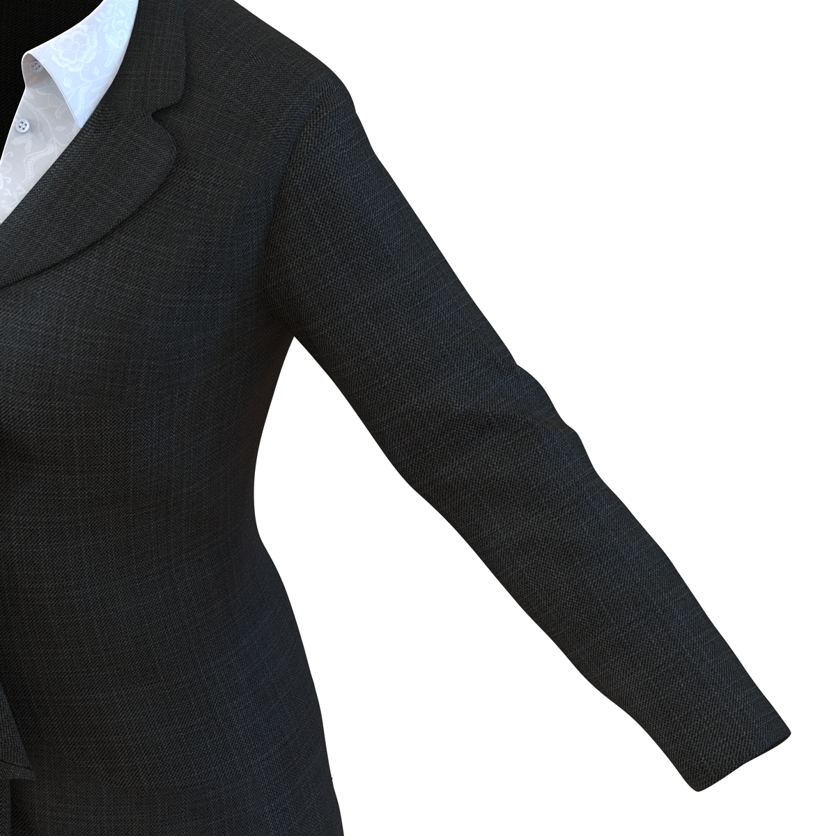 Formal Skirt Suit 3D