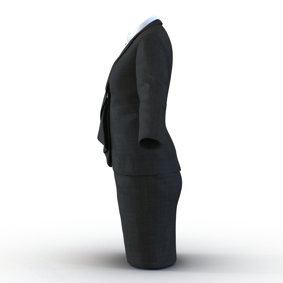 Formal Skirt Suit 2 3D model