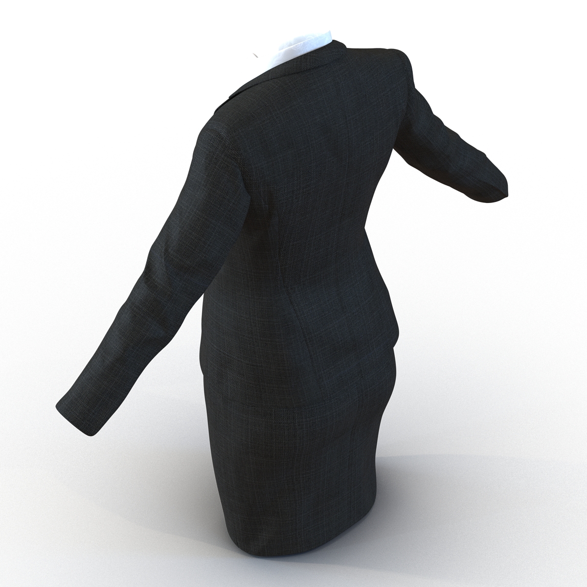 Formal Skirt Suit 2 3D model