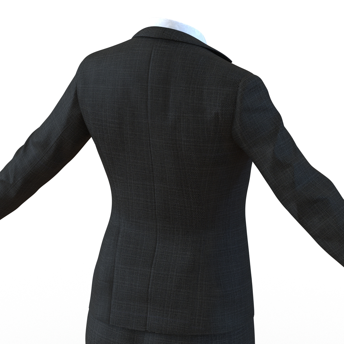 Formal Skirt Suit 2 3D model