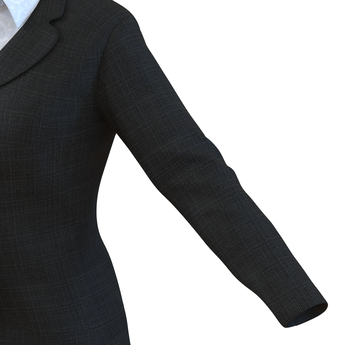 Formal Skirt Suit 2 3D model