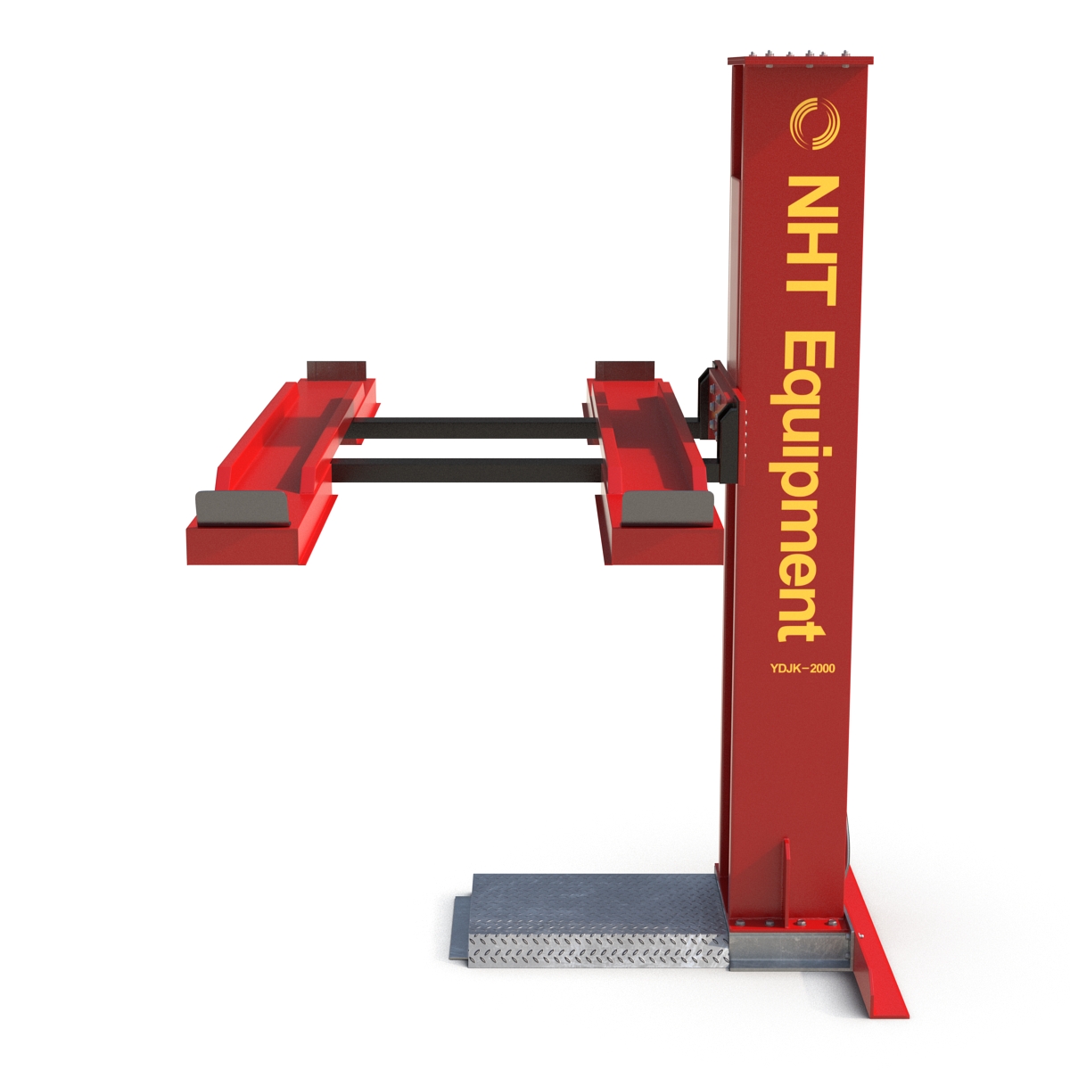 3D model Single Post Car Lift