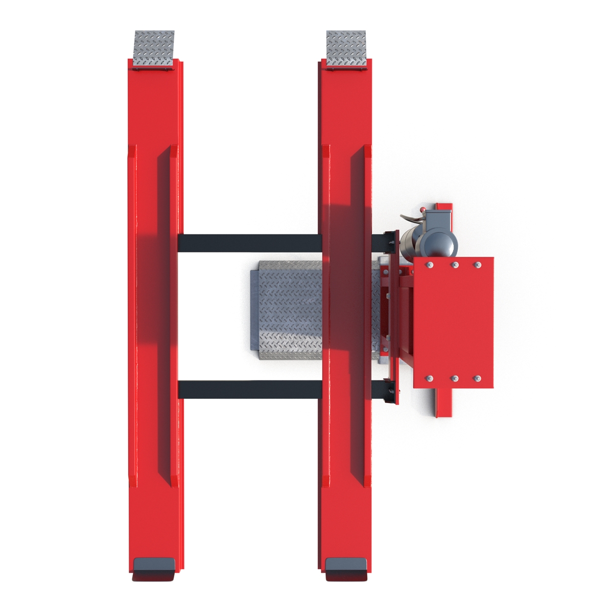 3D model Single Post Car Lift