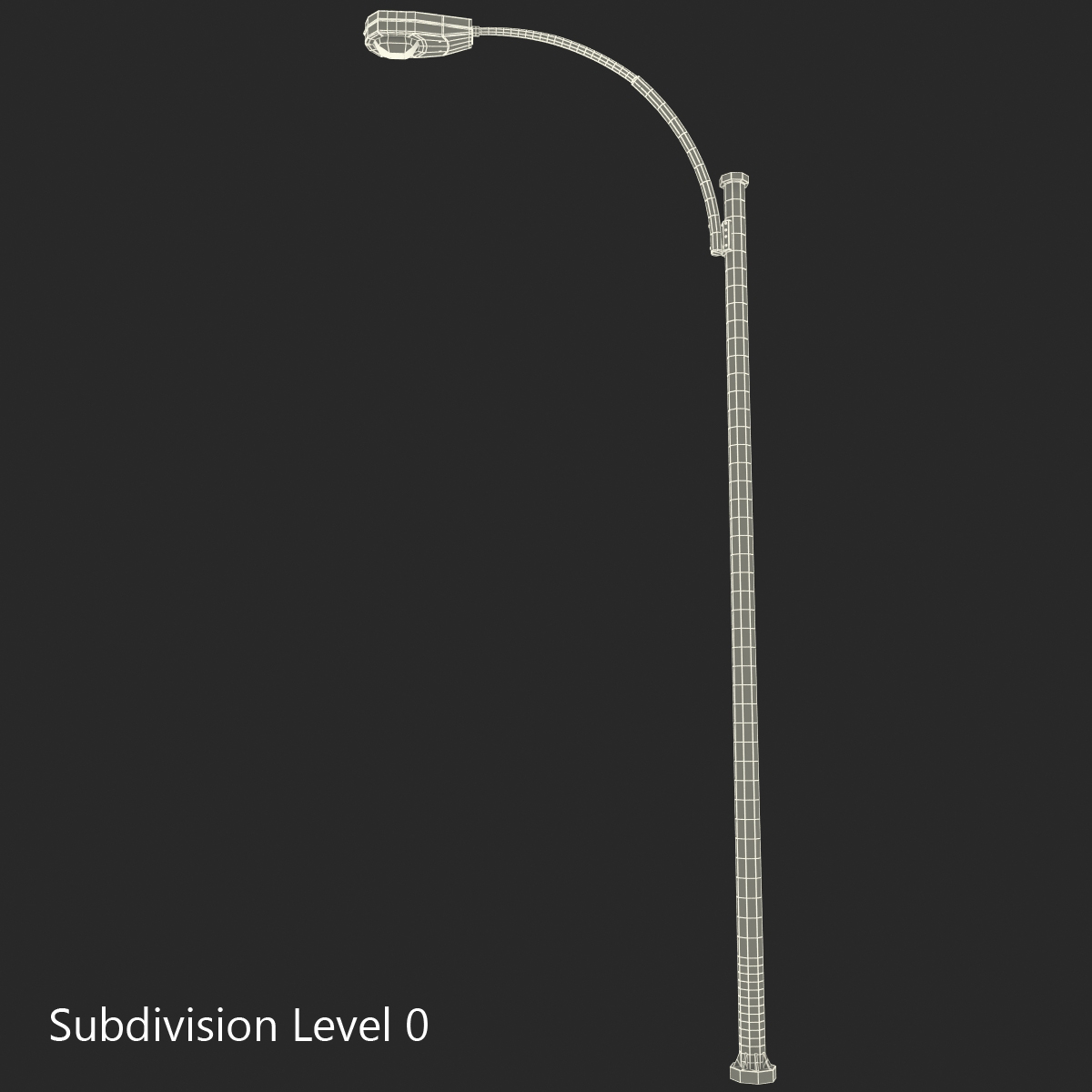 3D Street Lamp 2 model