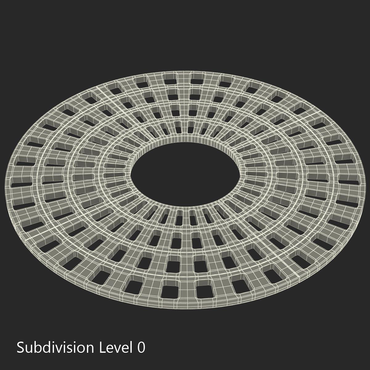 3D model Tree Grate