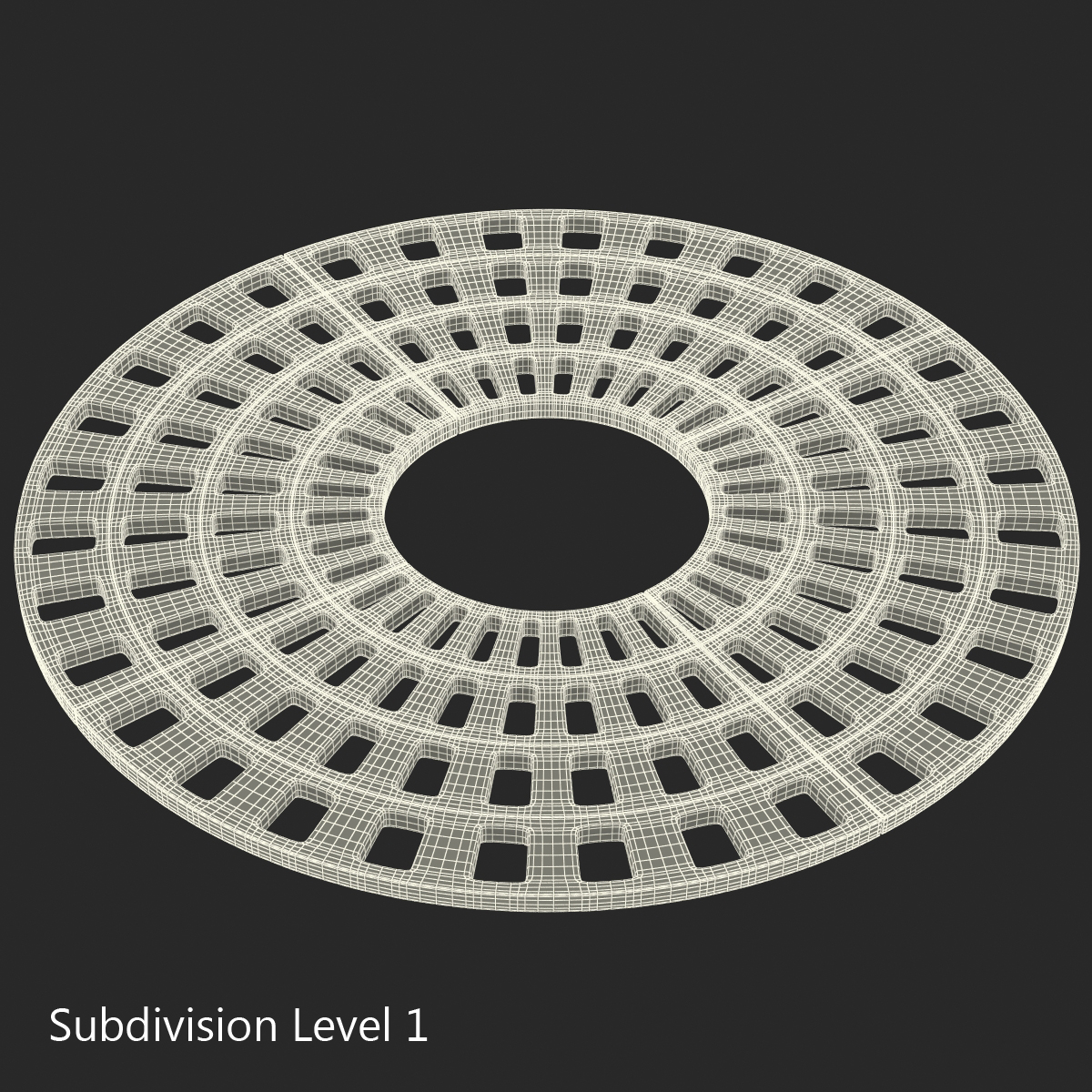 3D model Tree Grate