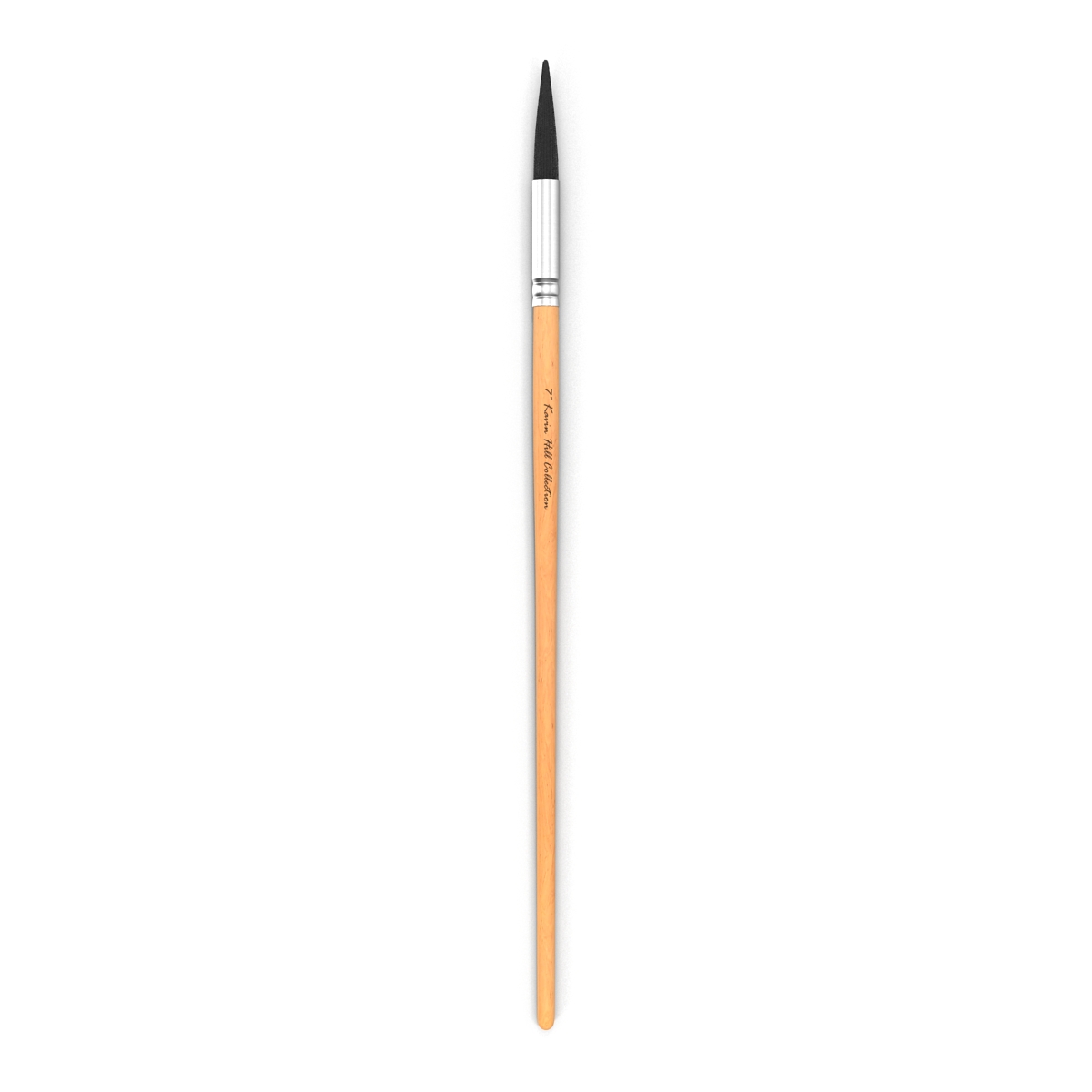 3D model Paint Brush Pointed Round