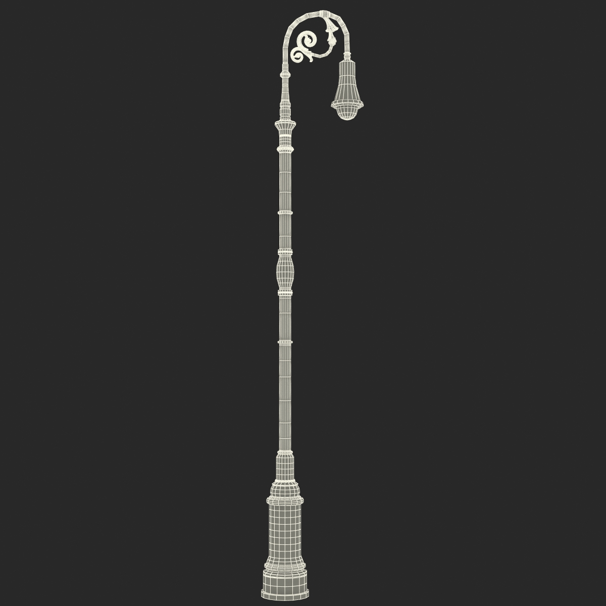 3D model New York Street Lamp