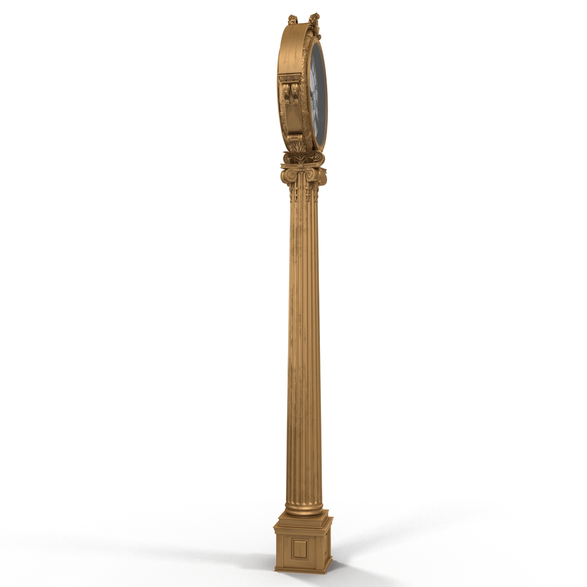 3D New York Street Clock 2 model