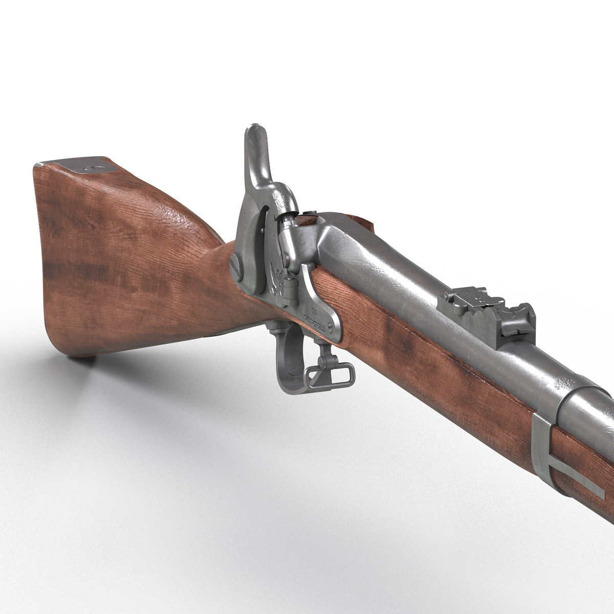 3D model Musket