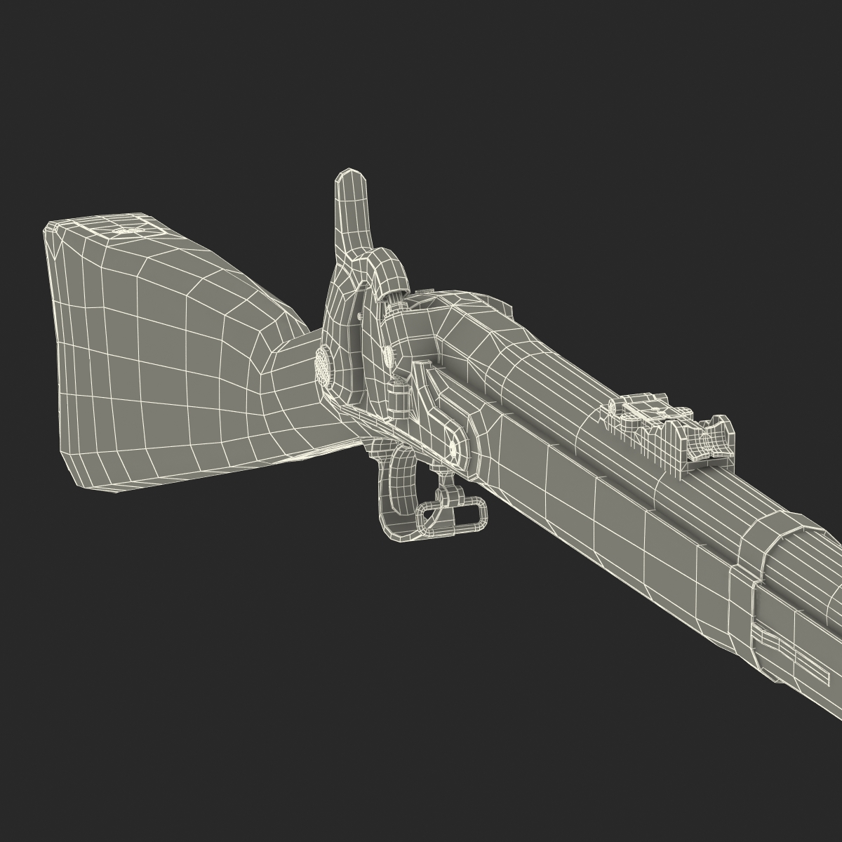 3D model Musket