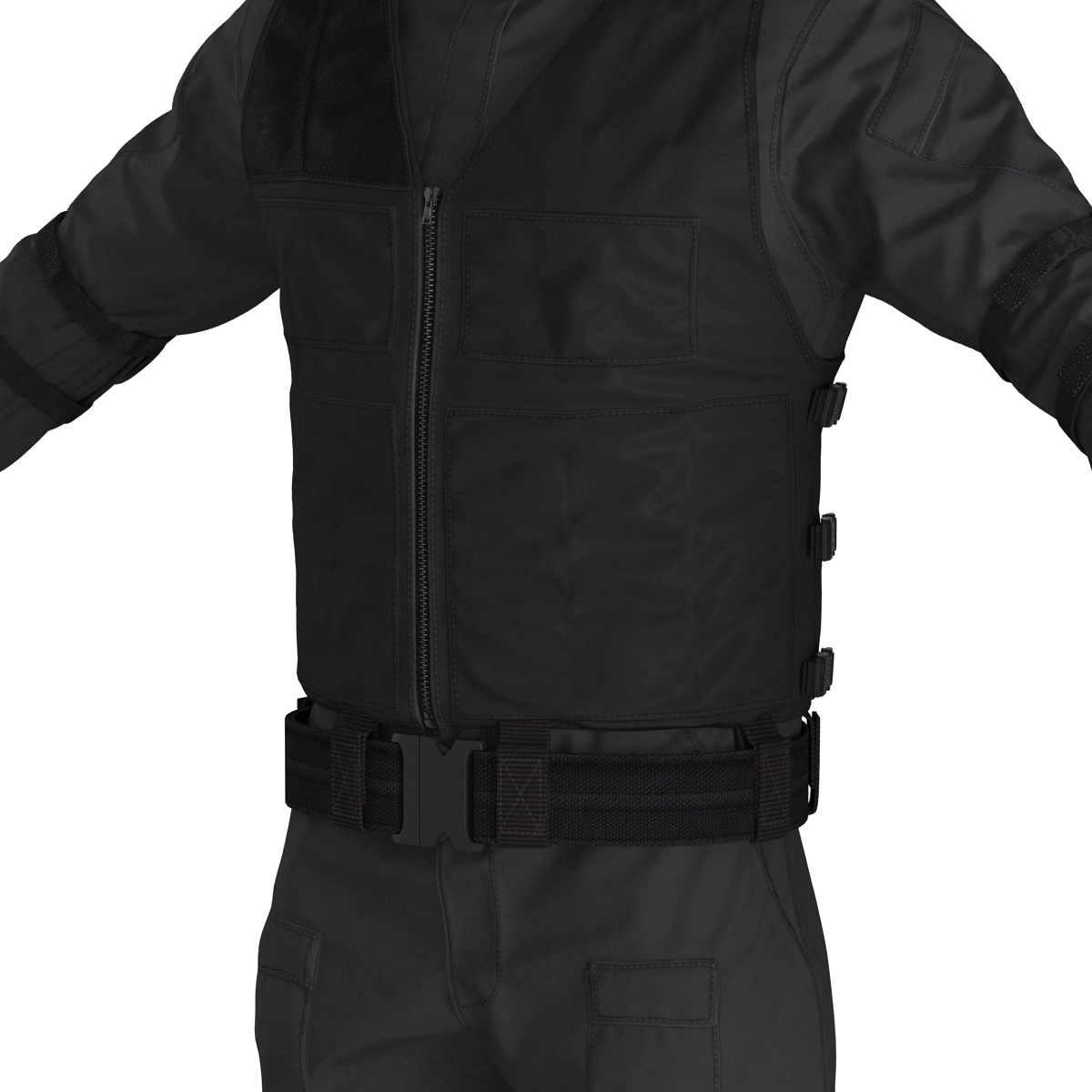 SWAT Uniform 3 3D model