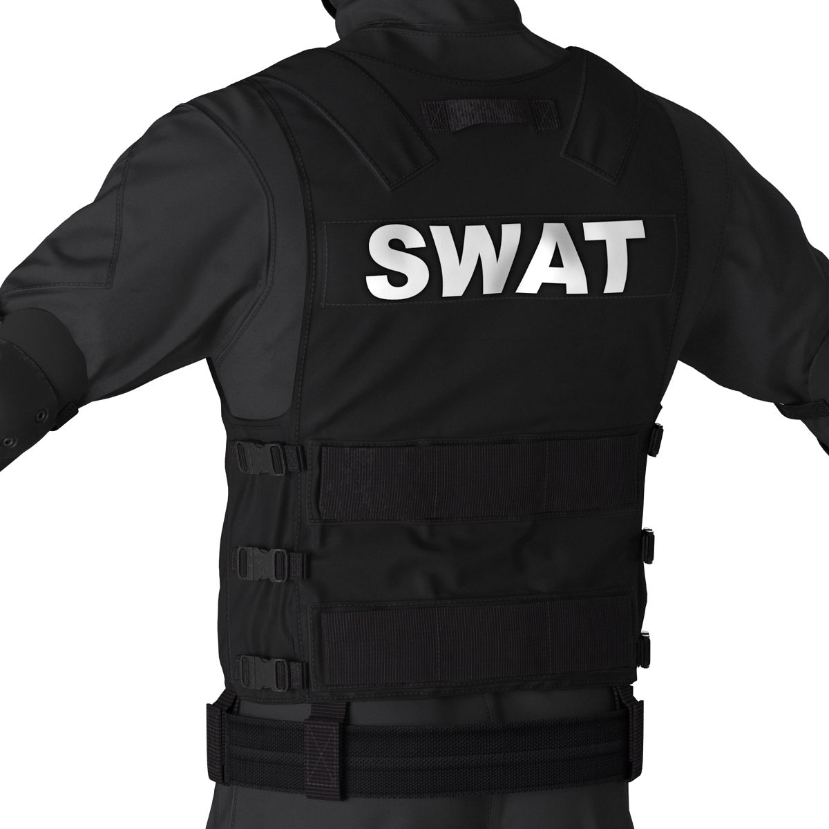 SWAT Uniform 3 3D model