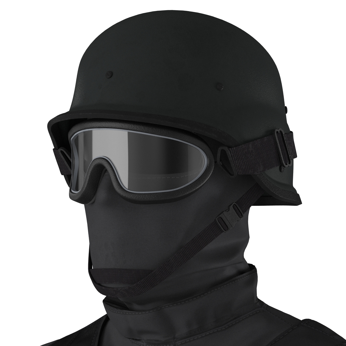 SWAT Uniform 3 3D model