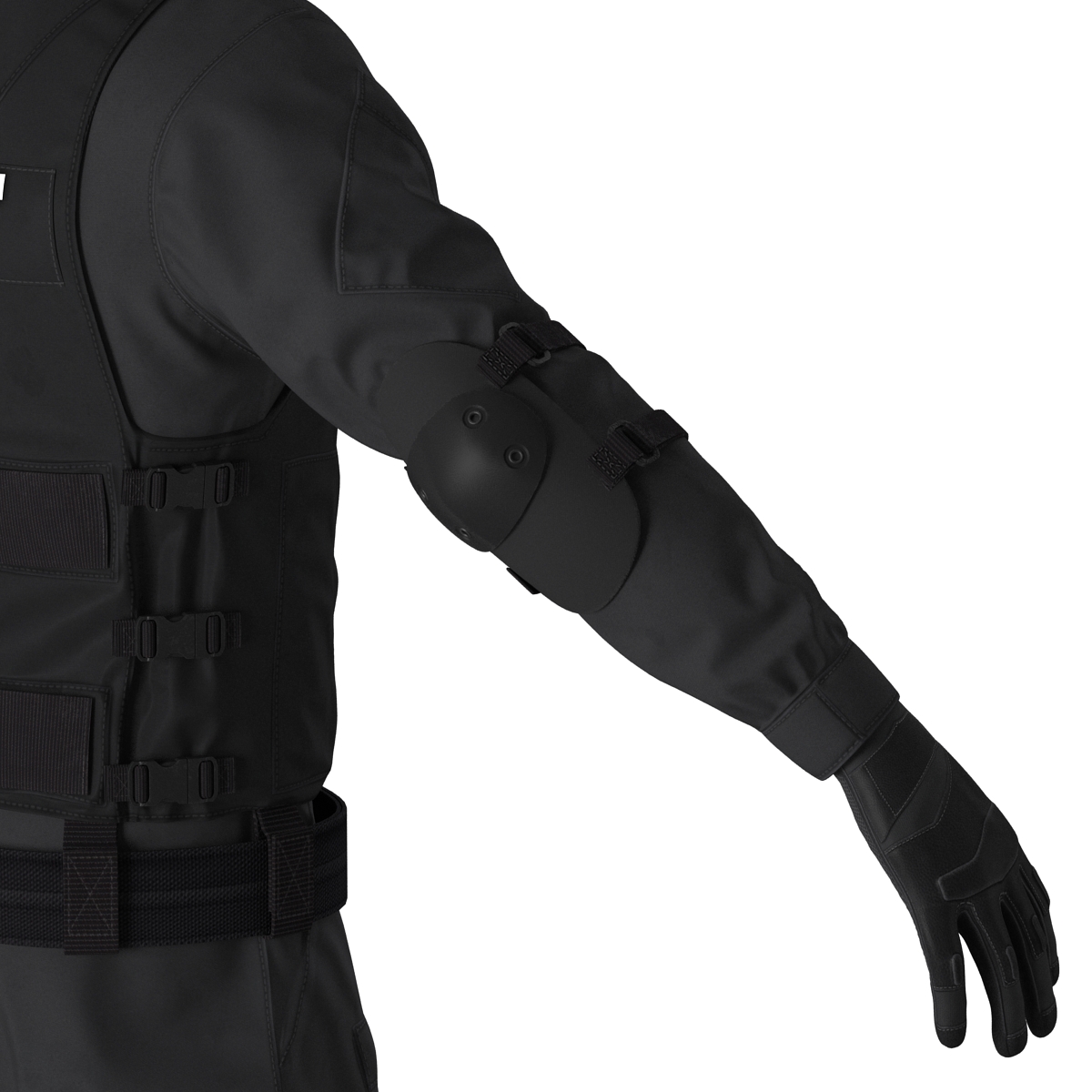 SWAT Uniform 3 3D model